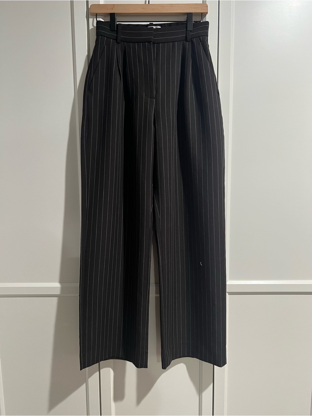 Curve Love A&F Sloane Tailored Wide
Leg Pant Trouser